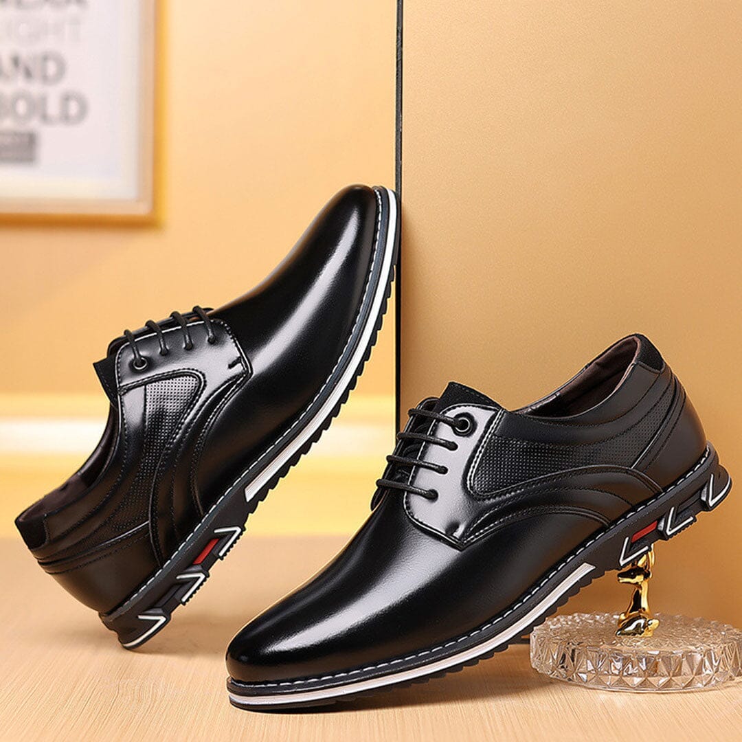 Leather business outlet casual shoes