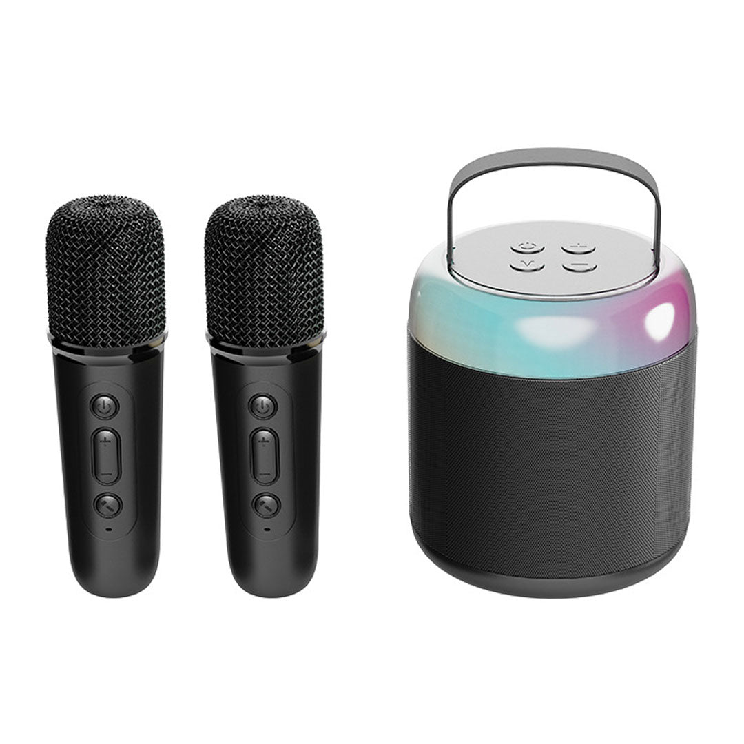 Vallova's SingMax Clear Sound Portable Speaker Karaoke Machine Set