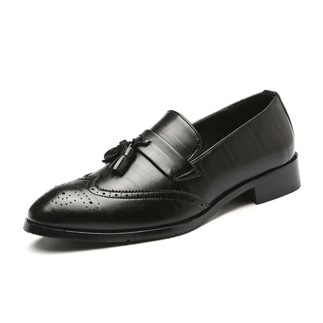 Vallova's Men Marco Maison Leather Dress Shoes